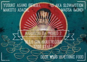 2016.3.6(sun.) “NARUHODO DA WORLD 2”