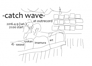 2016.4.9(sat.) "catch wave"